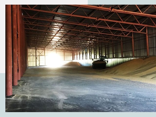 Строительство зернохранилищ в Белгороде