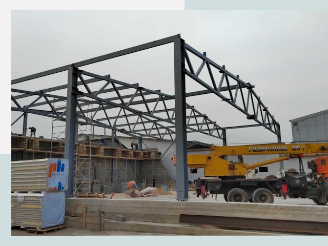 Строительство цехов в Белгороде