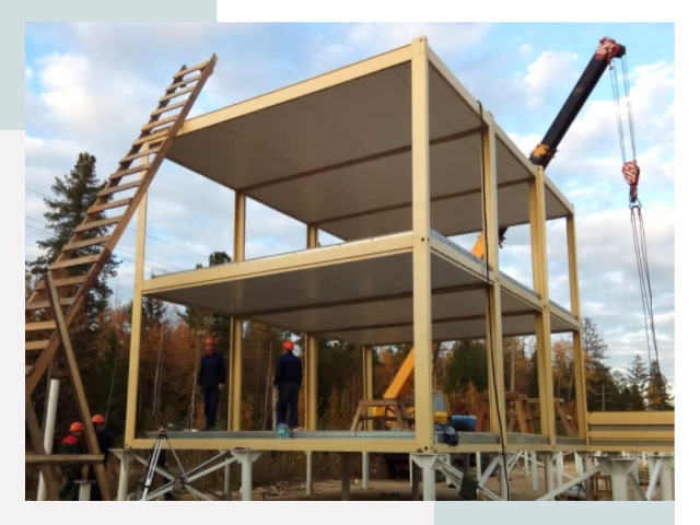 Строительство модульных здания Белгород