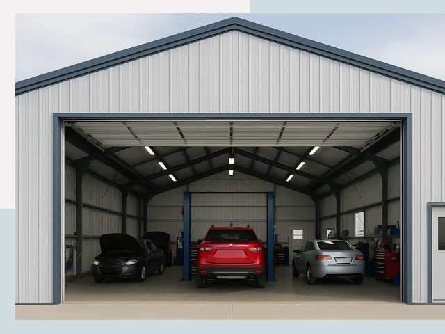 Ангары из сэндвич панелей от 623 руб. в Белгород