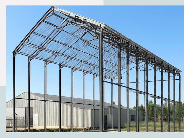 Прямо стенные ангары от СтальСтрой-Блг по цене 623 руб.