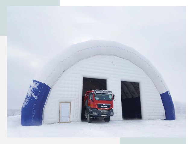Мобильные ангары в Белгороде