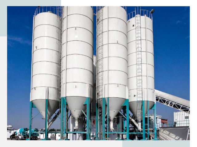 Строительство цементных силосов в Белгороде