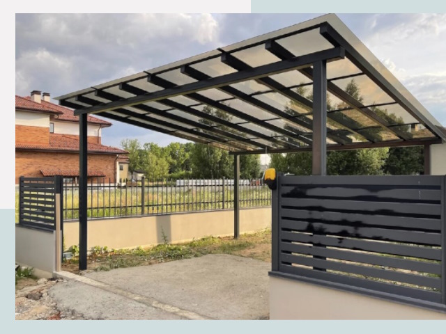 Металлические навесы в Белгород от 623 руб. за м²