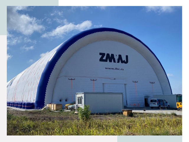 Брендирование ангаров в Белгороде