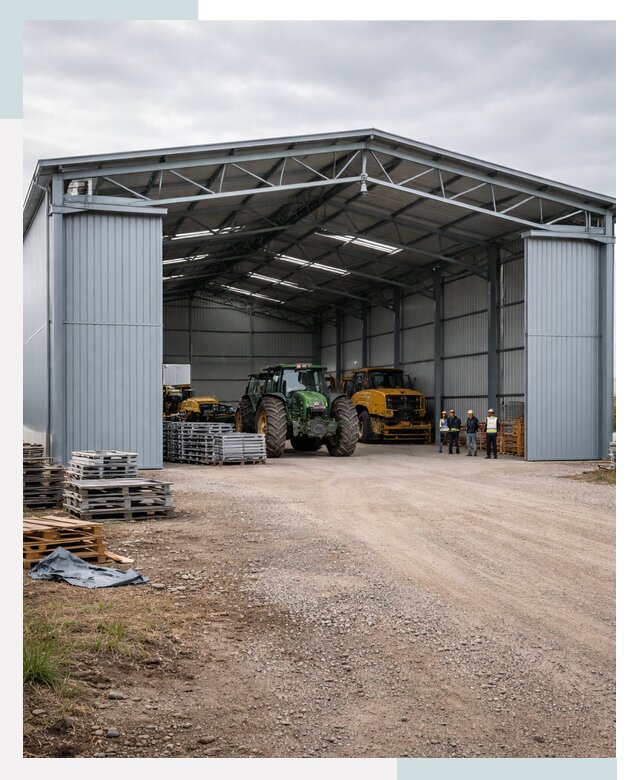 Ангары для сельхозтехники в Белгороде от 20774 р. | СтальСтрой-Блг