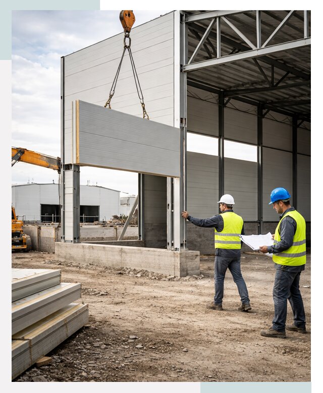 Склад из сэндвич панелей под ключ в Белгороде от 9868 р. | СтальСтрой-Блг