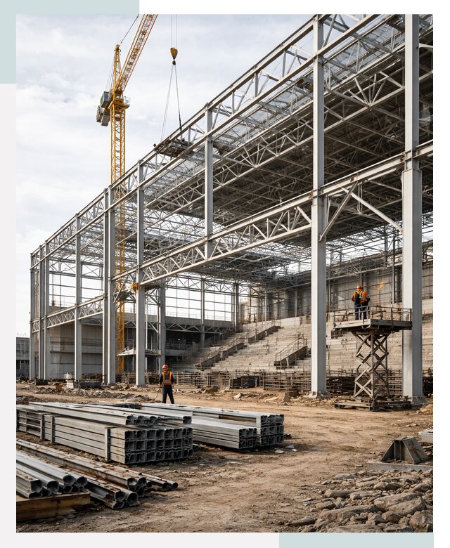 Строительство спортивных комплексов в Белгороде от 31161 р. | СтальСтрой-Блг